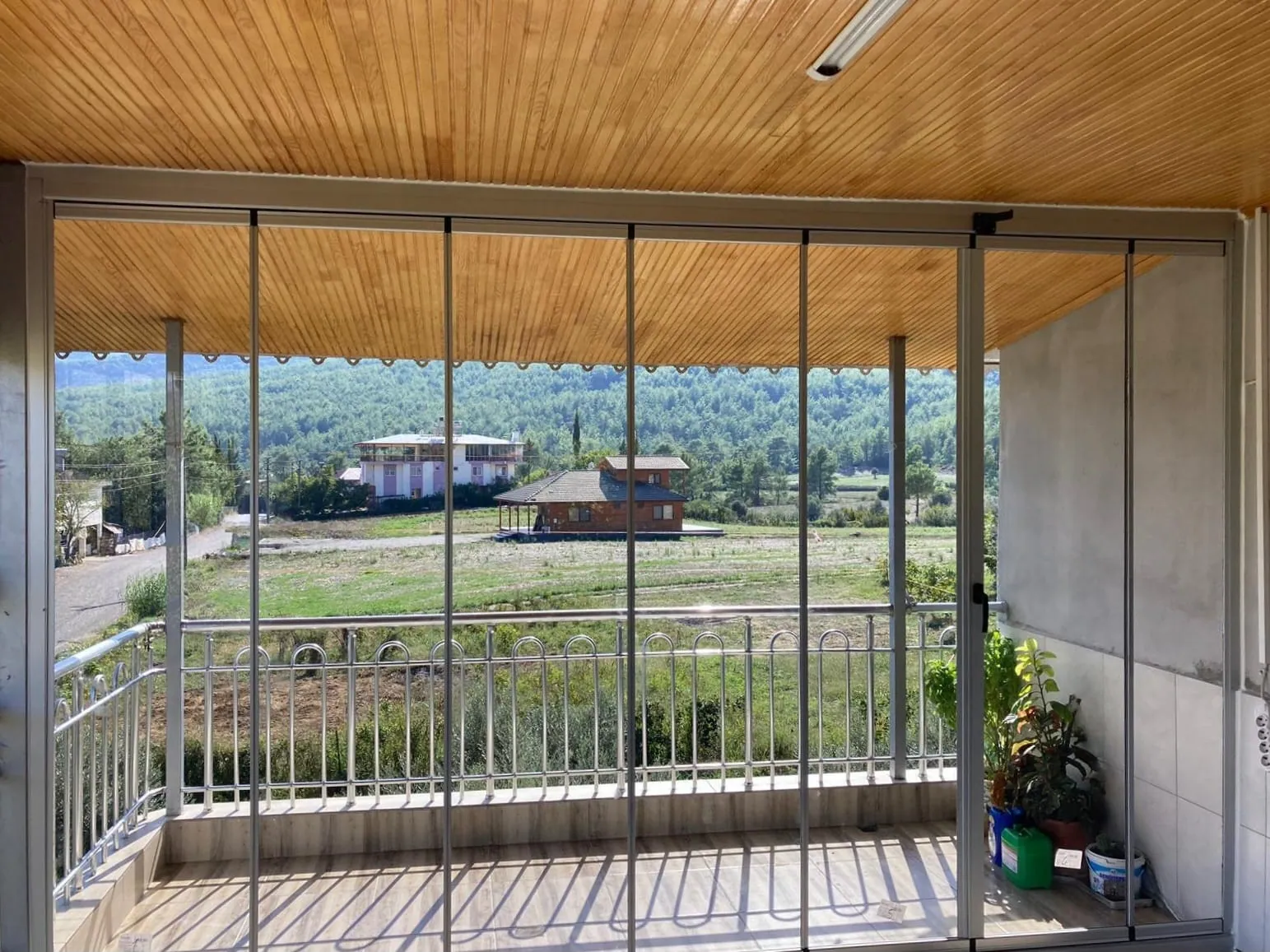 Pergola with PVC