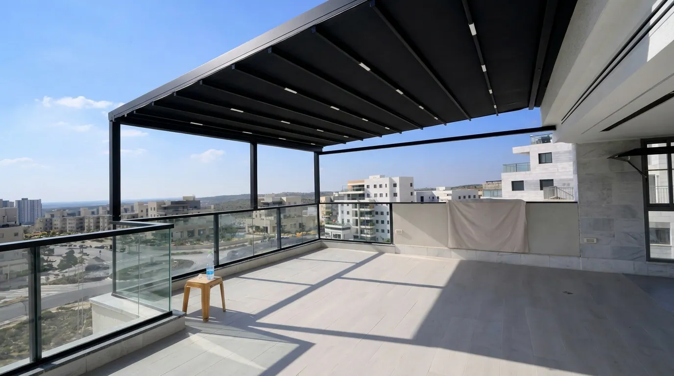 פרגולת PVC 2