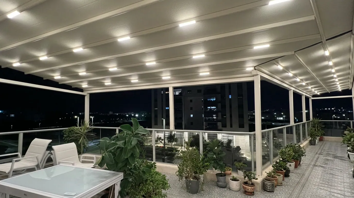 פרגולת PVC 6